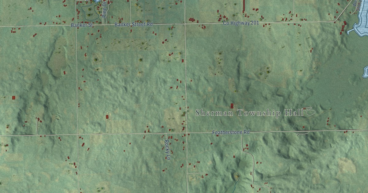 Map of Sherman, St. Joseph County, Michigan in 2026