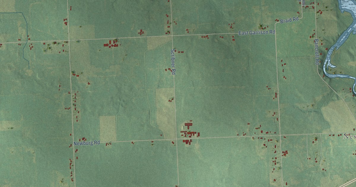 Map of Shiawassee, Michigan in 2026