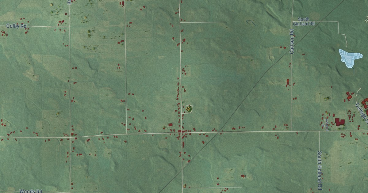 Map of Sidney, Michigan in 2026