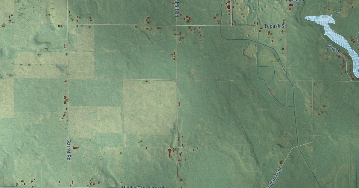 Map of Silver Creek, Michigan in 2026