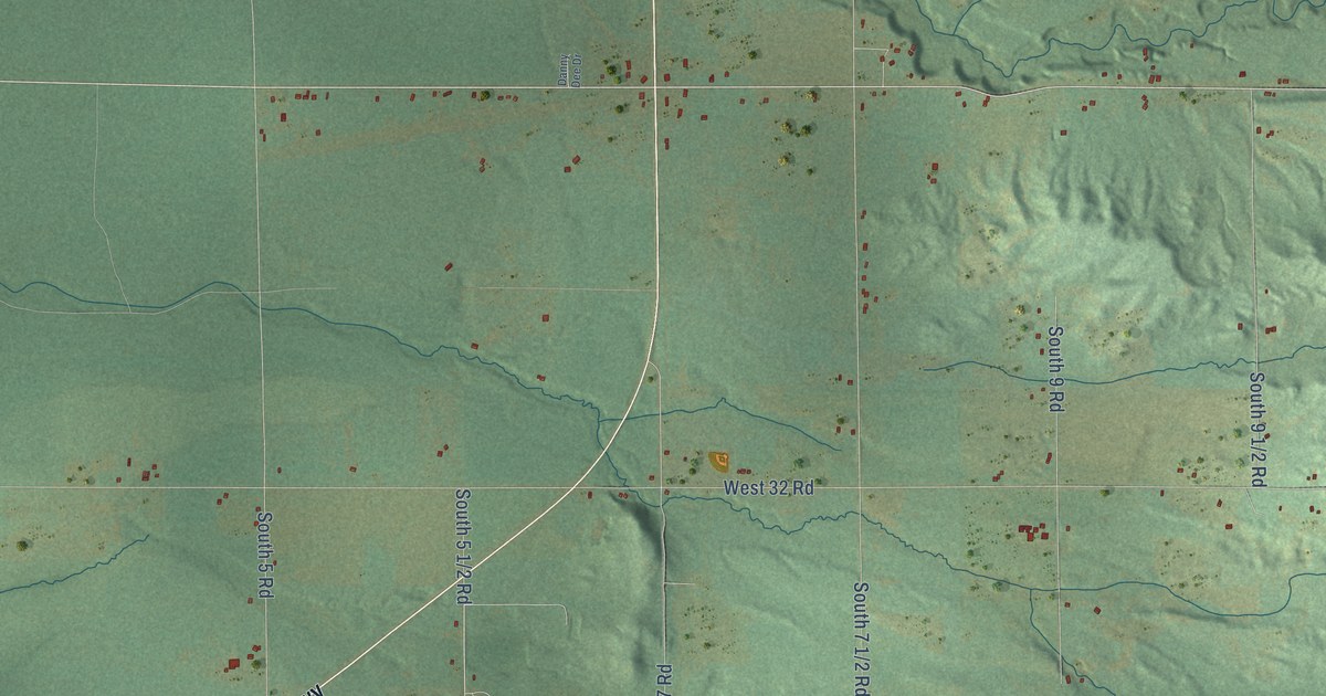 Map of Slagle, Michigan in 2026