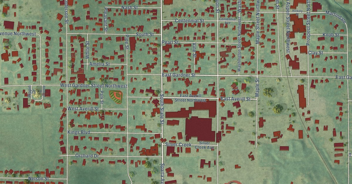 Map of Sparta Village, Michigan in 2026