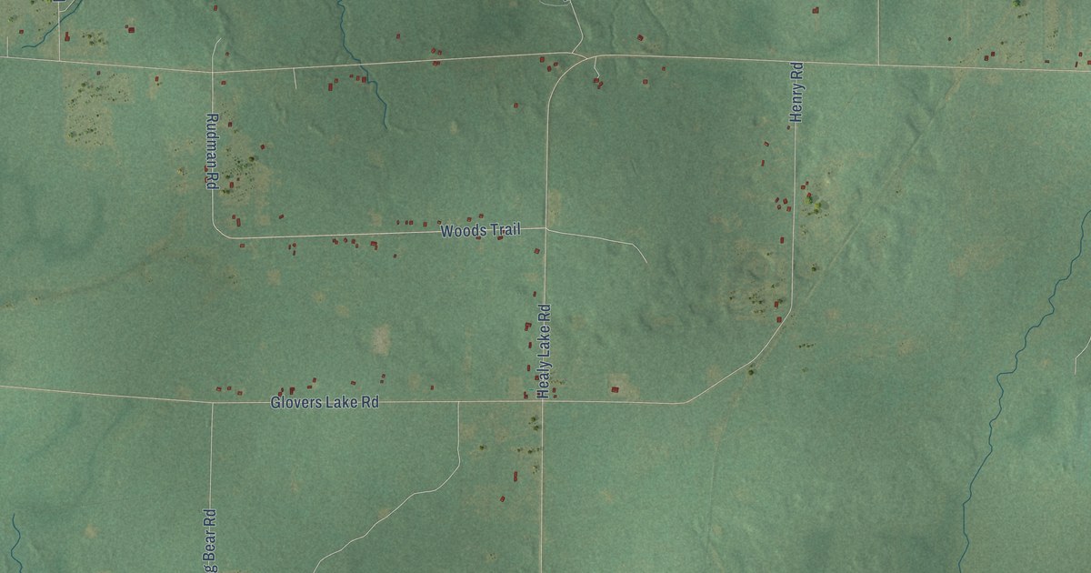 Map of Springdale, Michigan in 2026