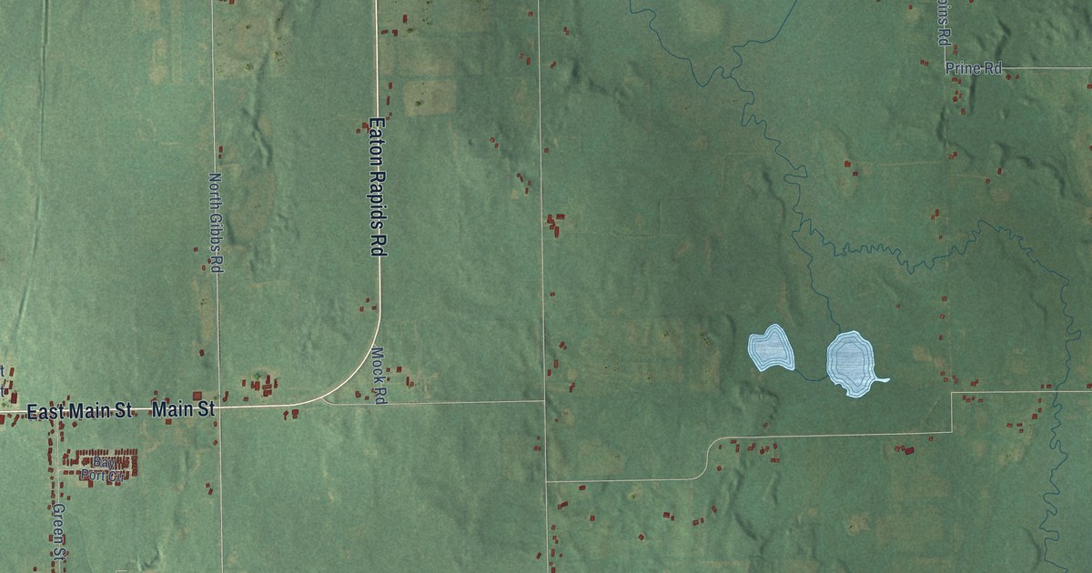 Map of Springport Municipality, Michigan in 2026