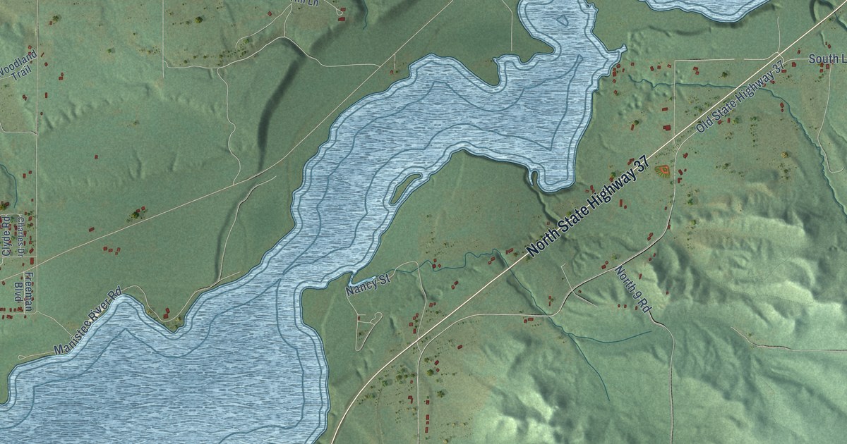 Map of Springville, Michigan in 2026