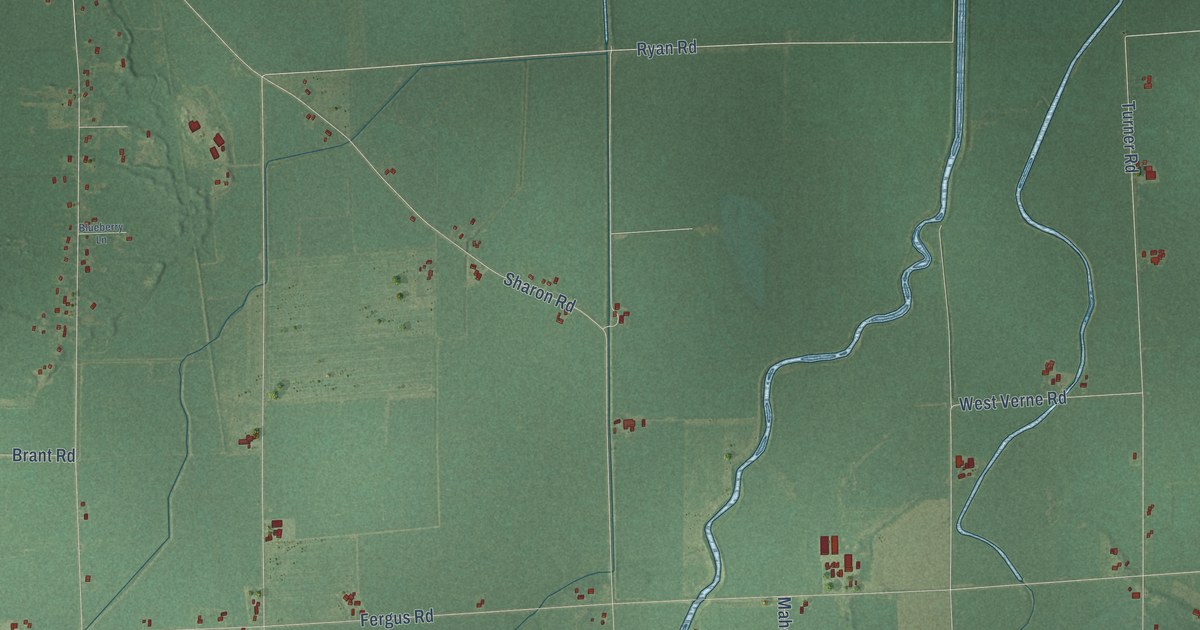 Map of St. Charles Municipality, Michigan in 2026