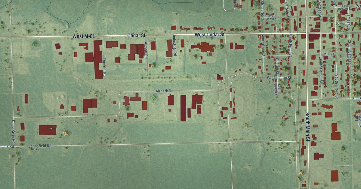 Map of Standish City, Michigan in 2026