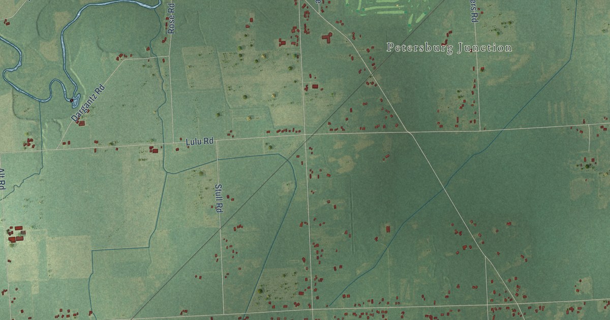Map of Summerfield, Monroe County, Michigan in 2026