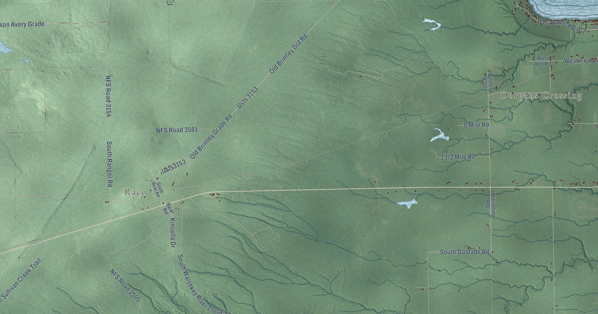 Map of Superior, Chippewa County, Michigan in 2026