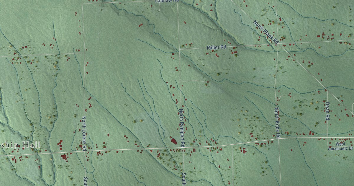 Map of Tawas, Michigan in 2026
