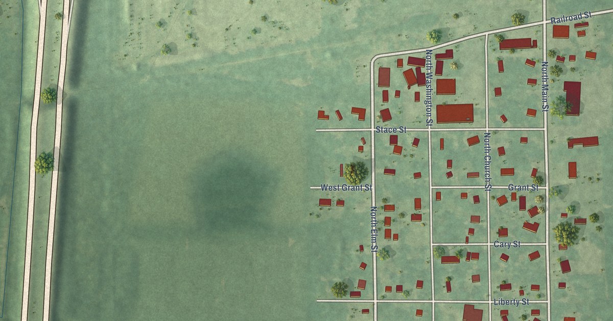Map of Tekonsha Village, Michigan in 2026