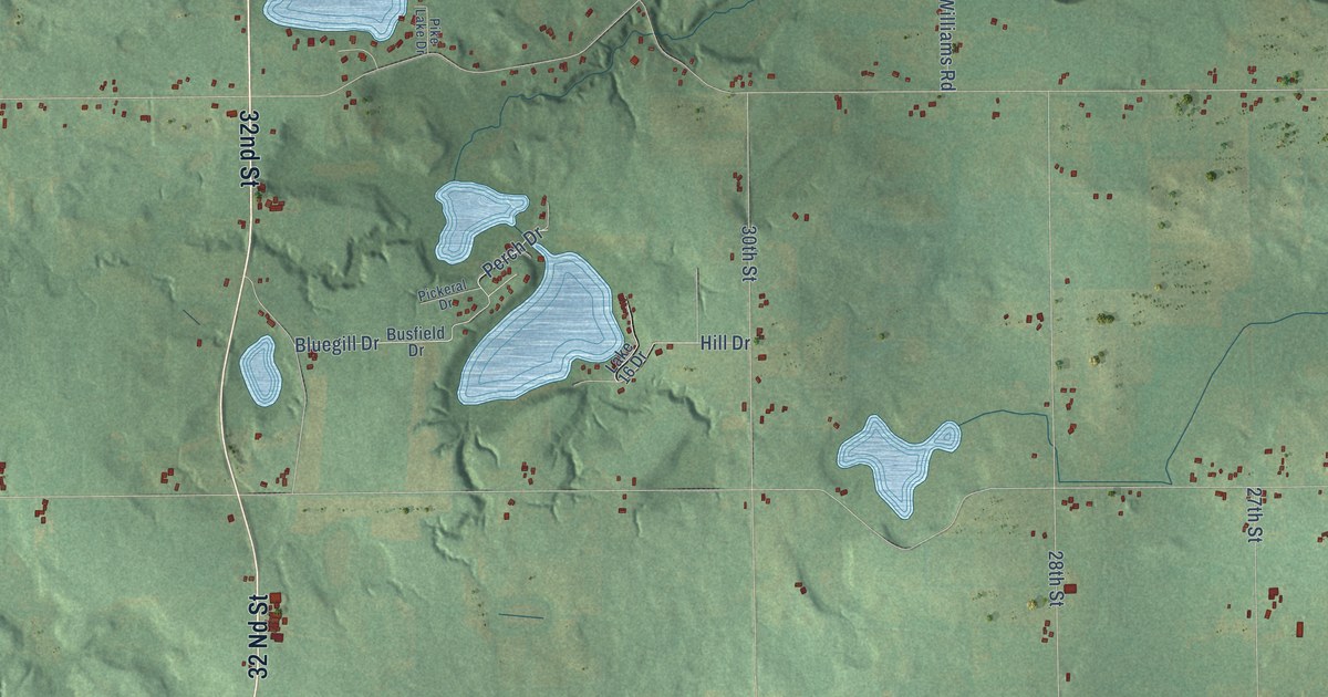Map of Trowbridge, Michigan in 2026