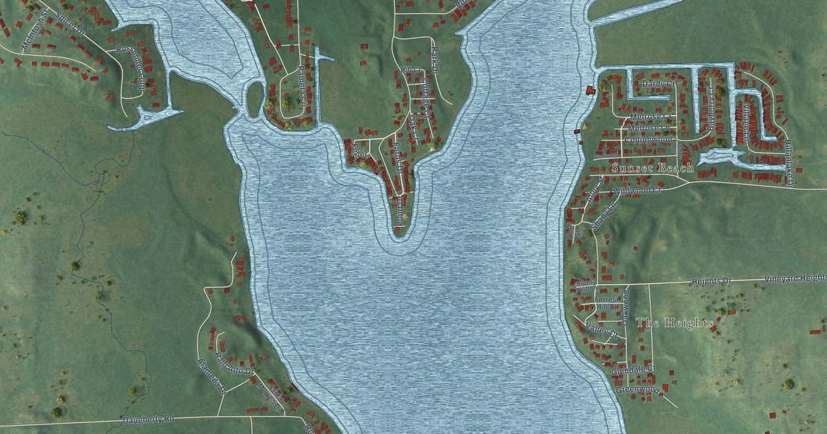 Map of Vineyard Lake, Michigan in 2026