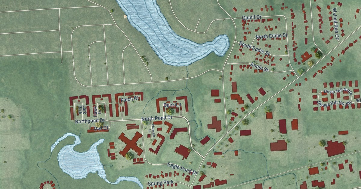Map of Walled Lake, Michigan in 2026
