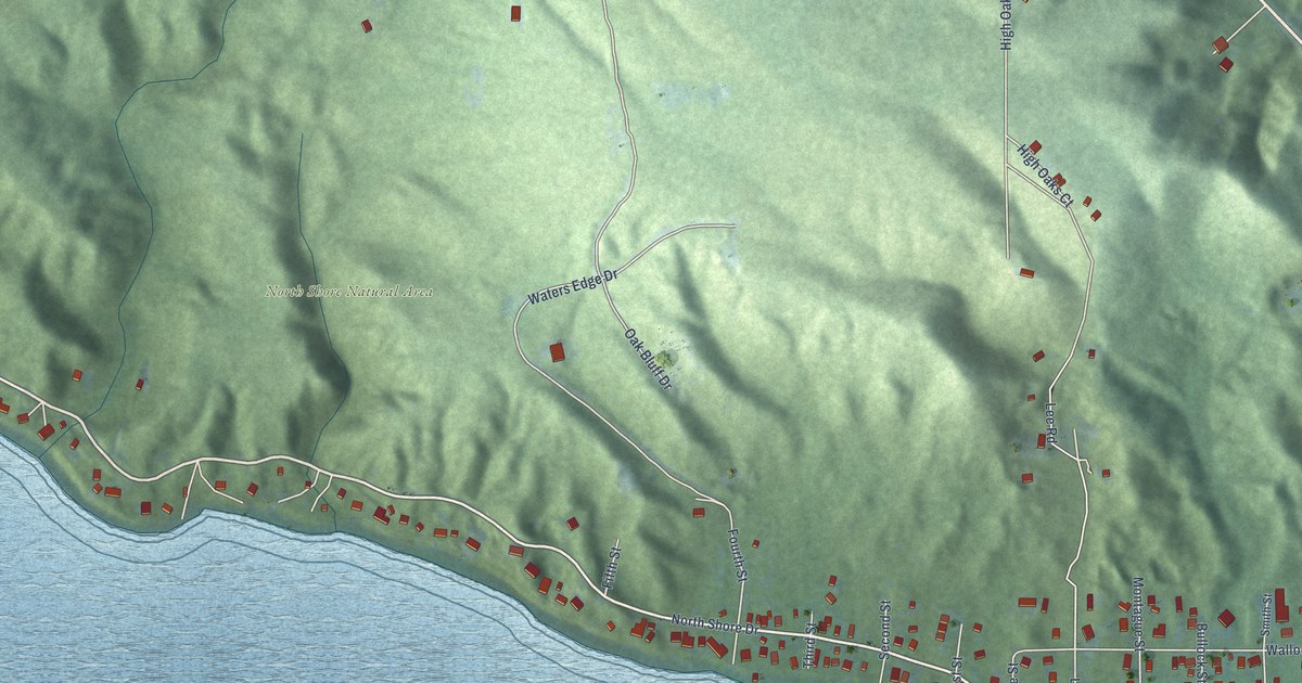 Map of Walloon Lake, Michigan in 2026