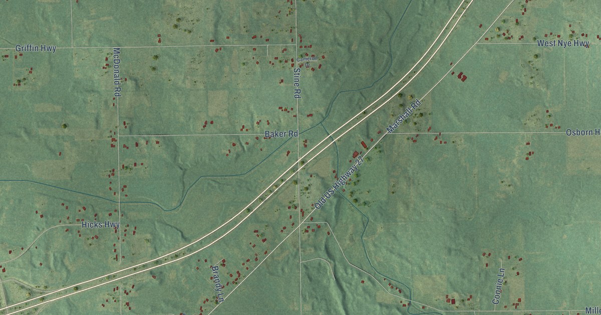 Map of Walton, Michigan in 2026