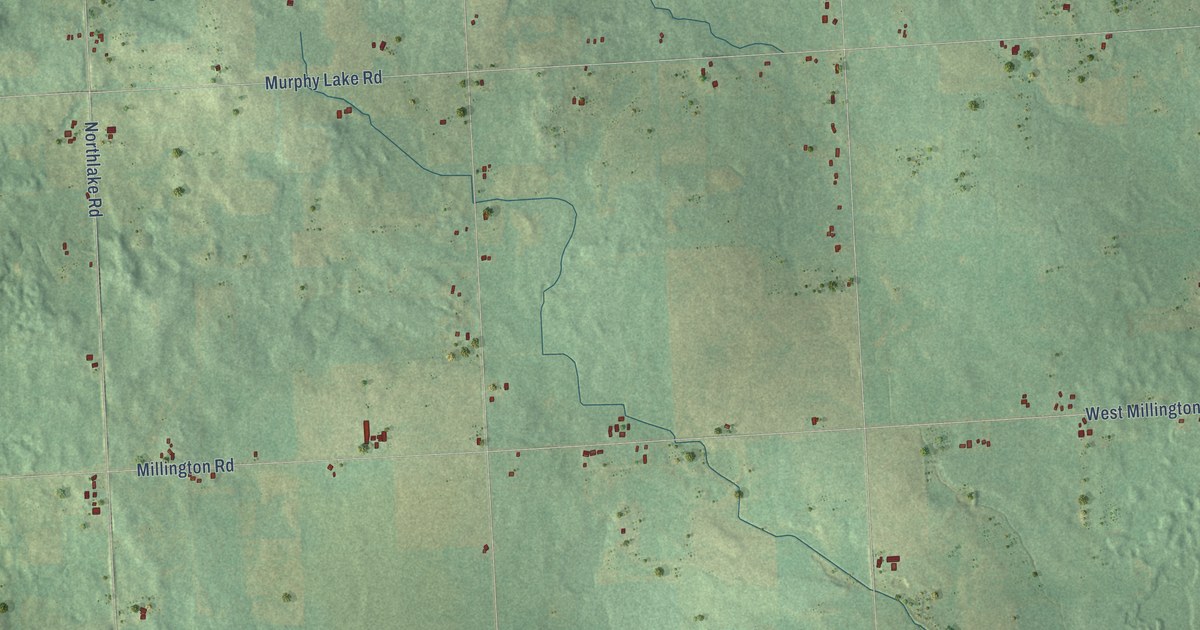 Map of Watertown, Tuscola County, Michigan in 2026