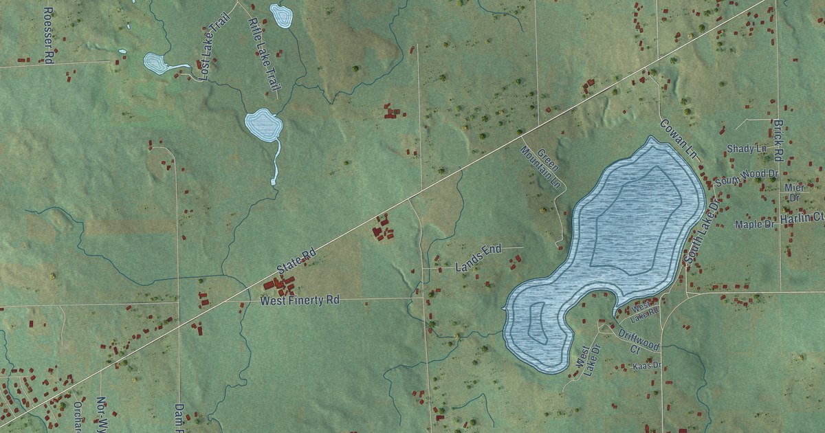 Map of West Branch Municipality, Ogemaw County, Michigan in 2026