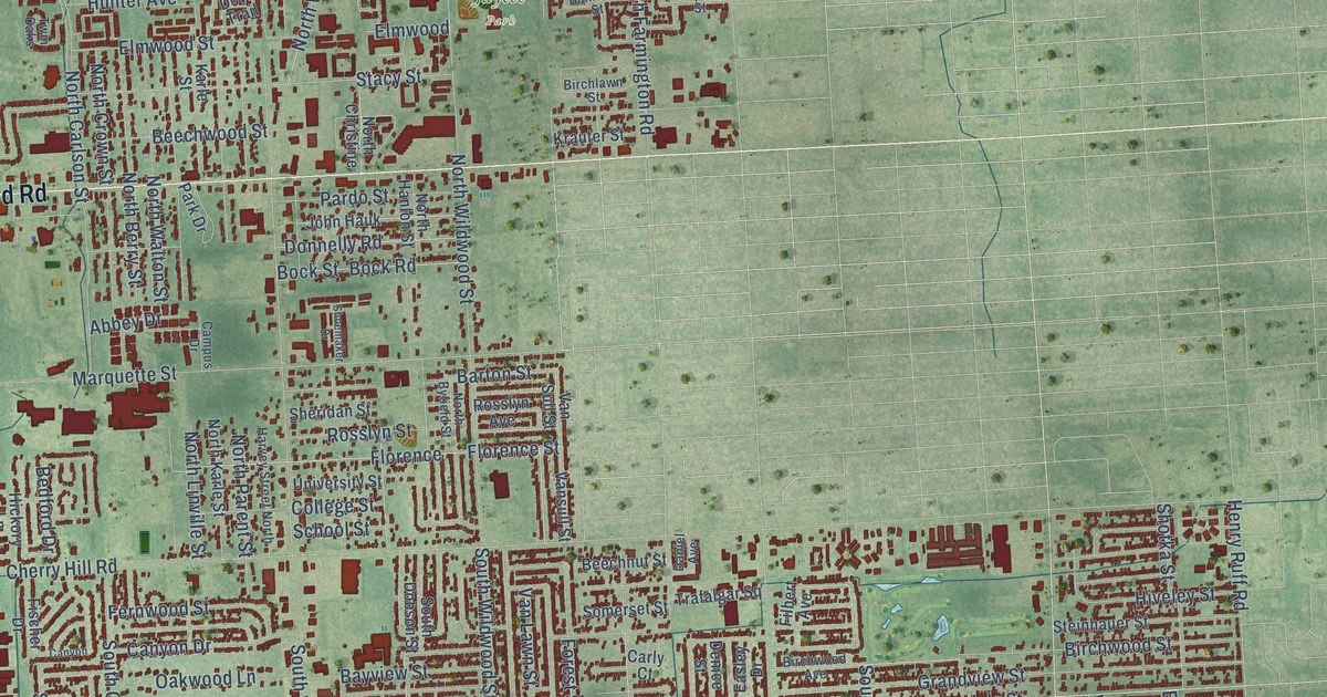 Map of Westland, Michigan in 2026
