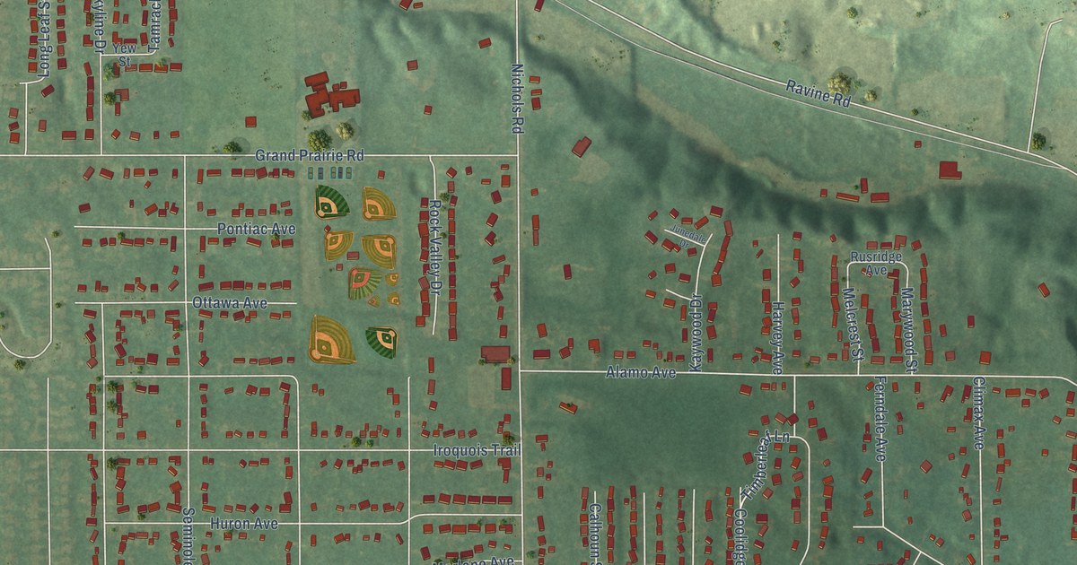 Map of Westwood, Michigan in 2026