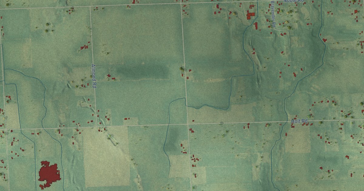 Map of Wheatfield, Michigan in 2026