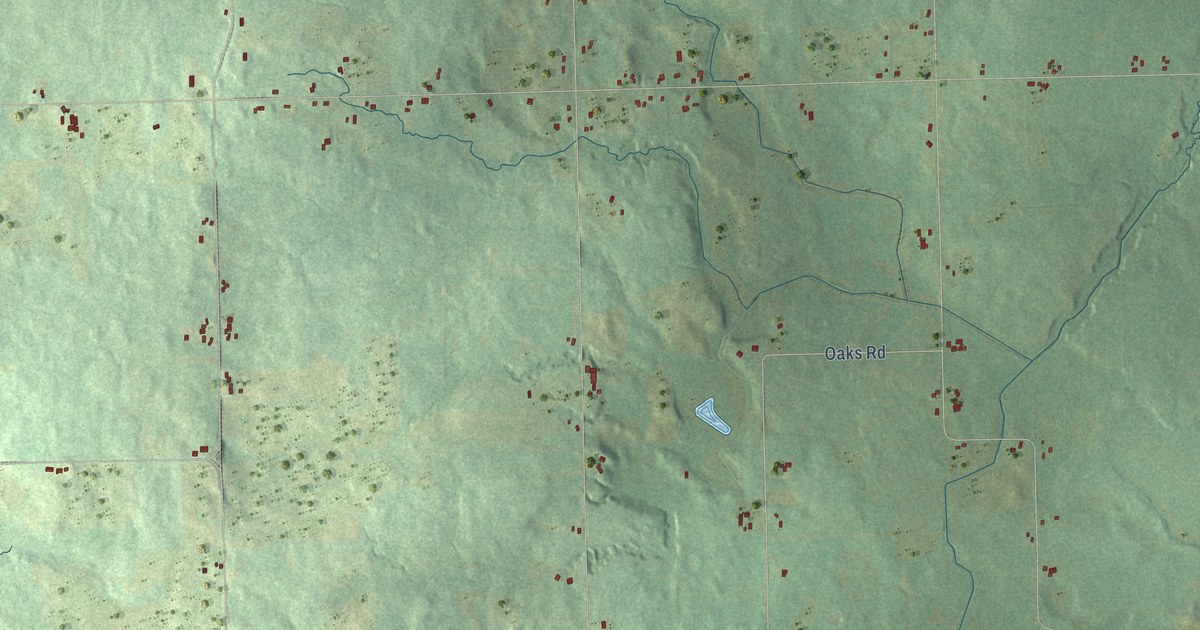 Map of Wheatland, Hillsdale County, Michigan in 2026