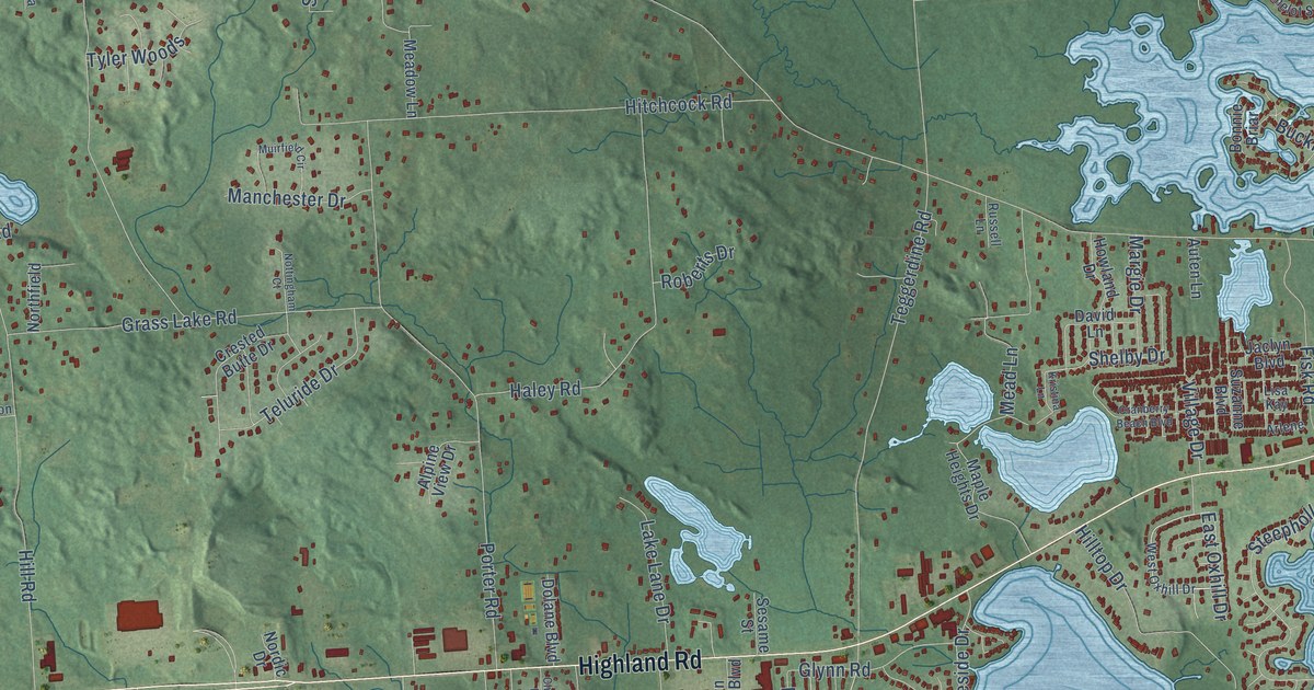 Map of White Lake, Michigan in 2026