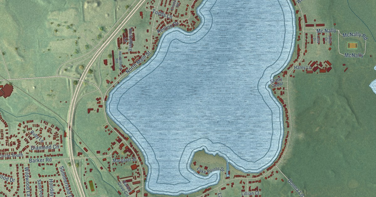 Map of Whitmore Lake, Michigan in 2026