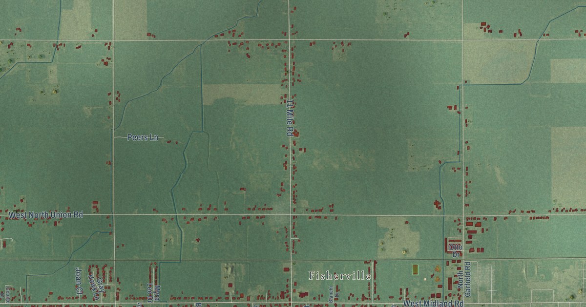 Map of Williams, Michigan in 2026