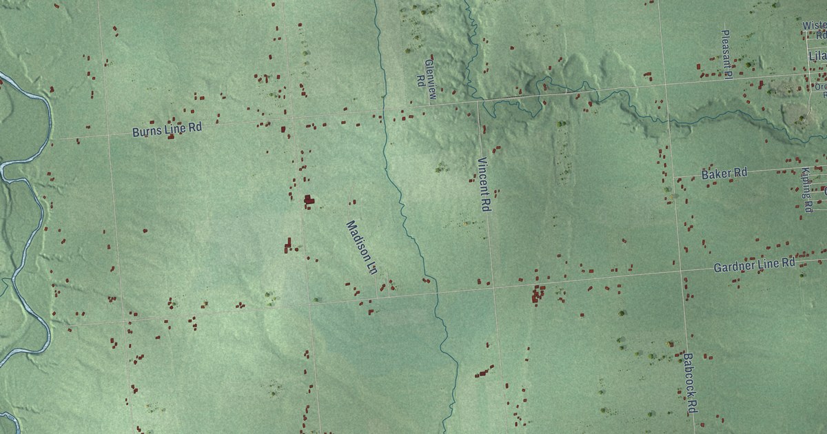 Map of Worth, Michigan in 2026