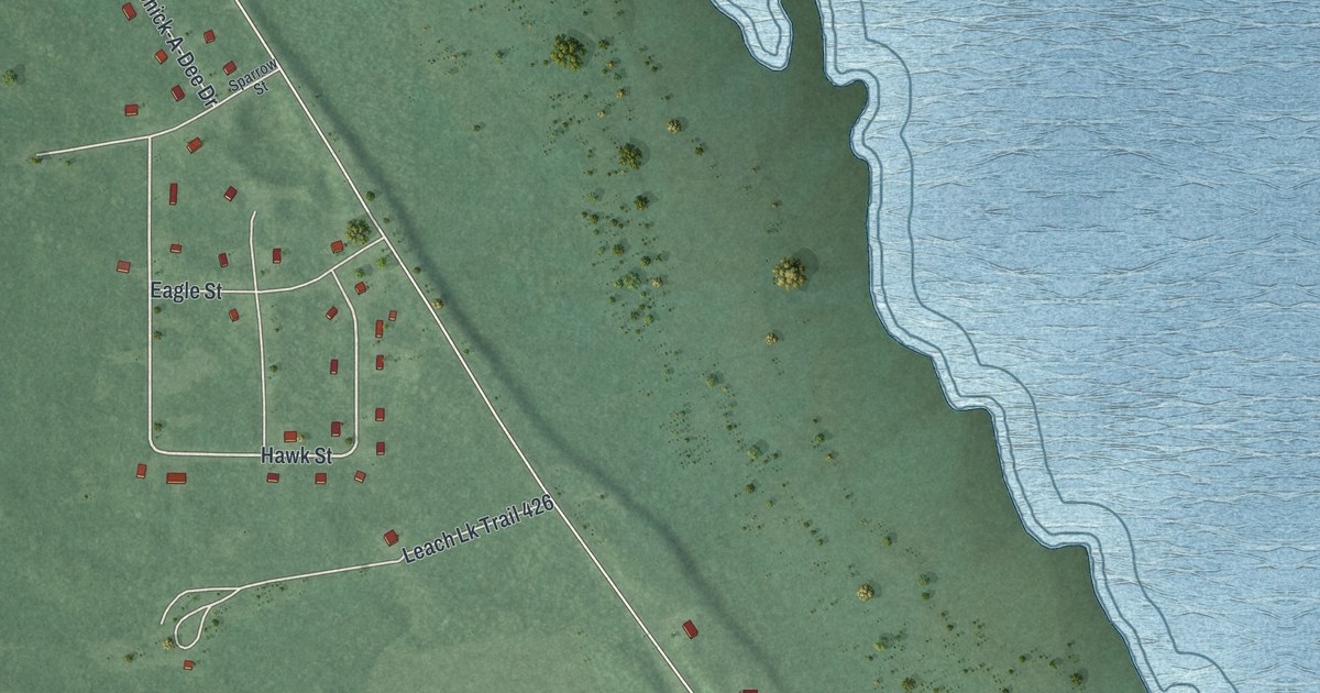 Map of Ball Club, Minnesota in 2026