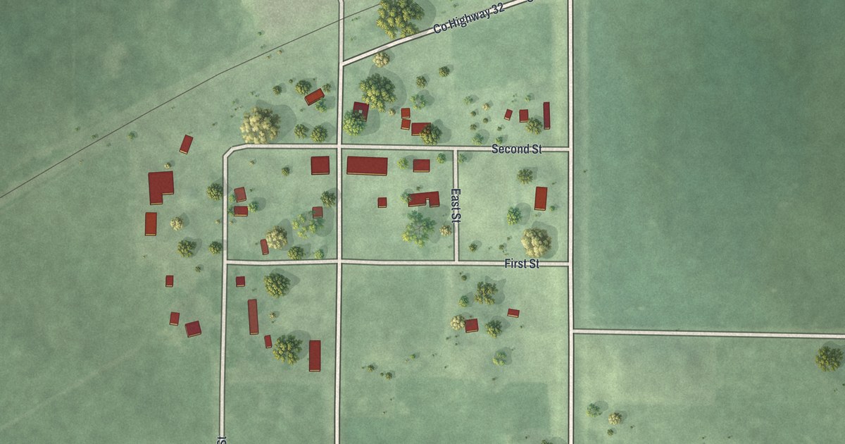 Map of Cobden, Minnesota in 2026