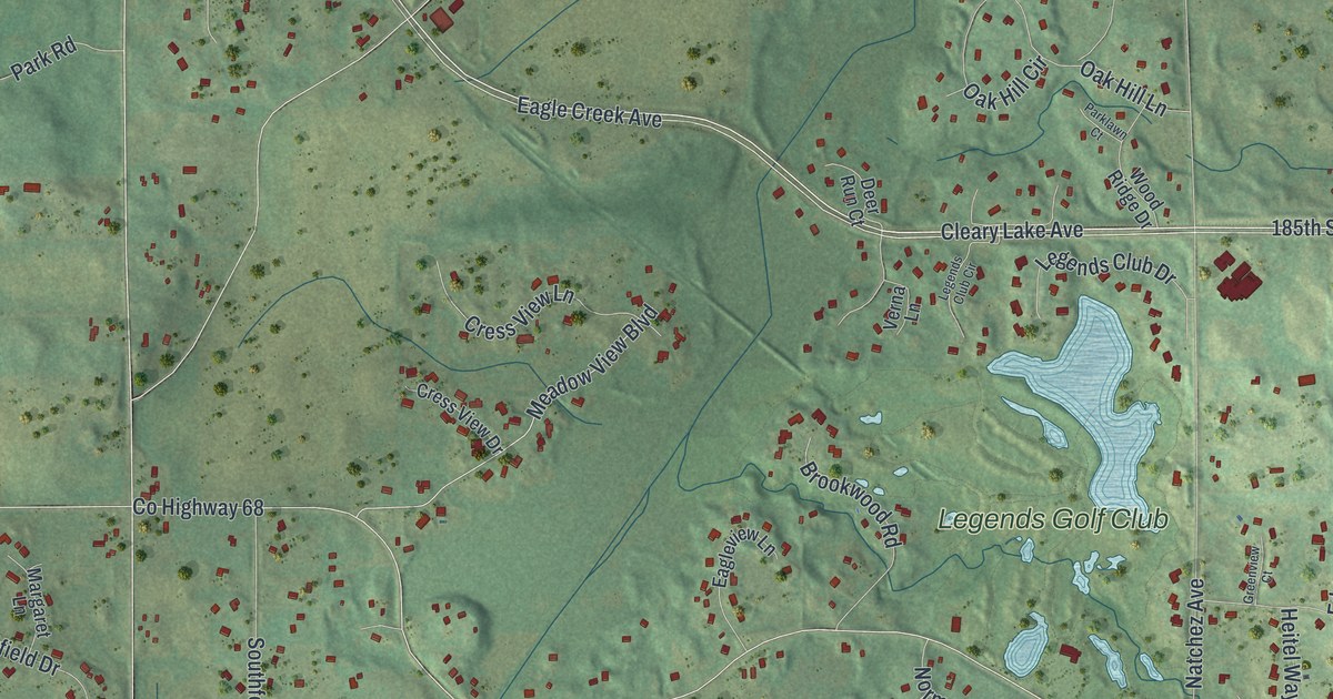Map of Credit River, Minnesota in 2026