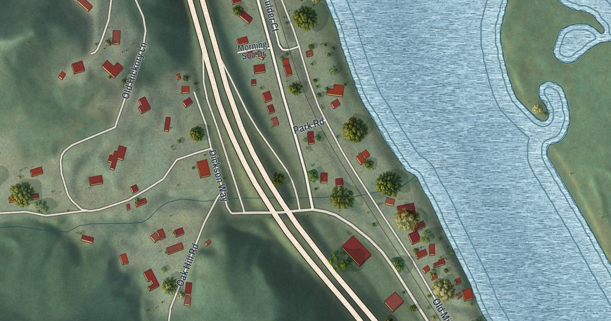 Map of Dresbach, Minnesota in 2026