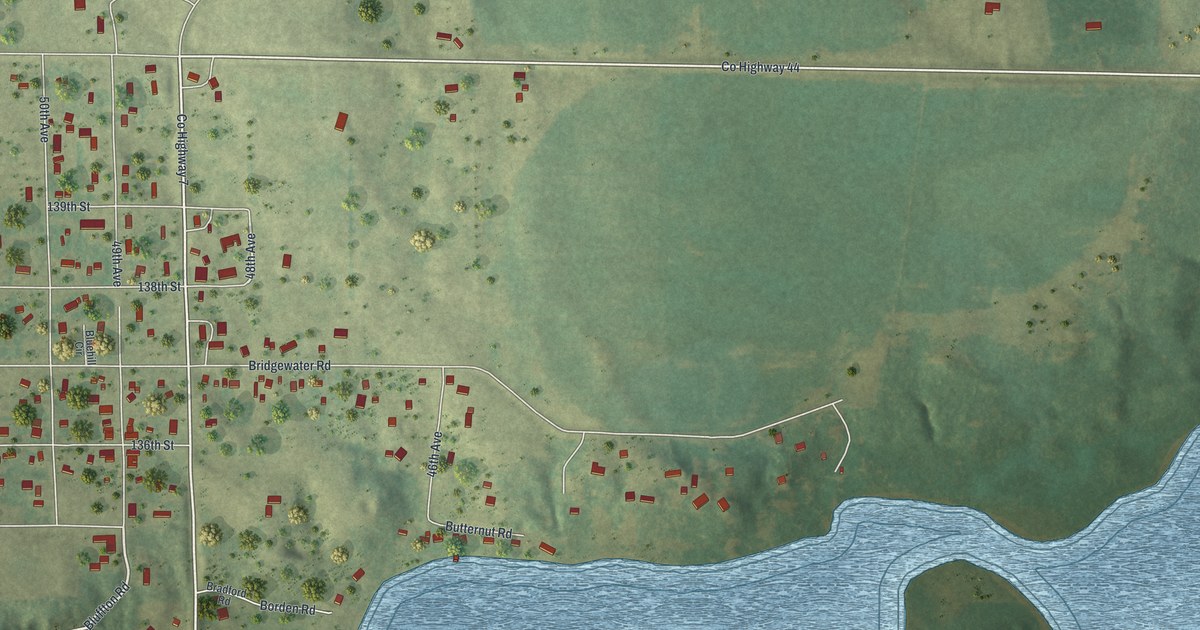 Map of Fairhaven, Minnesota in 2026