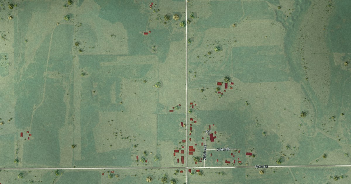 Map of Harding, Minnesota in 2026