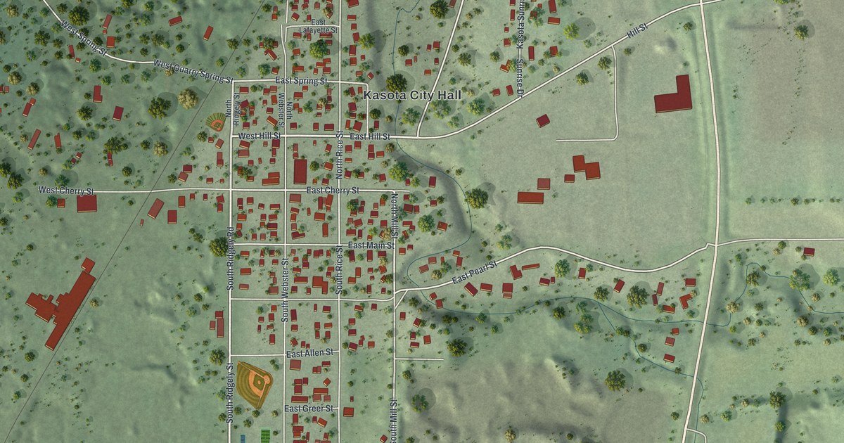Map of Kasota, Minnesota in 2026