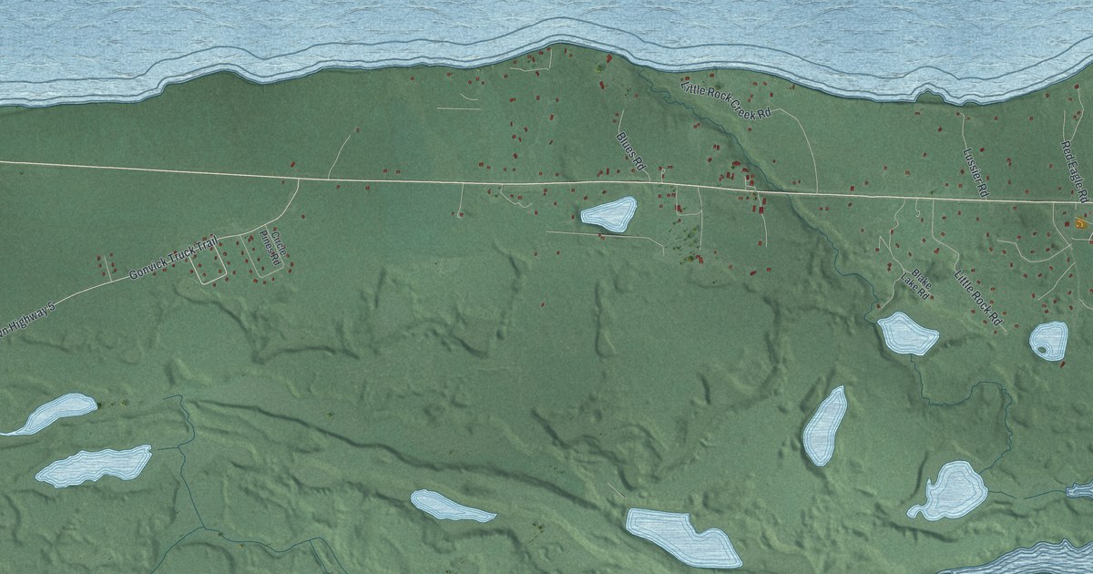 Map of Little Rock, Minnesota in 2026