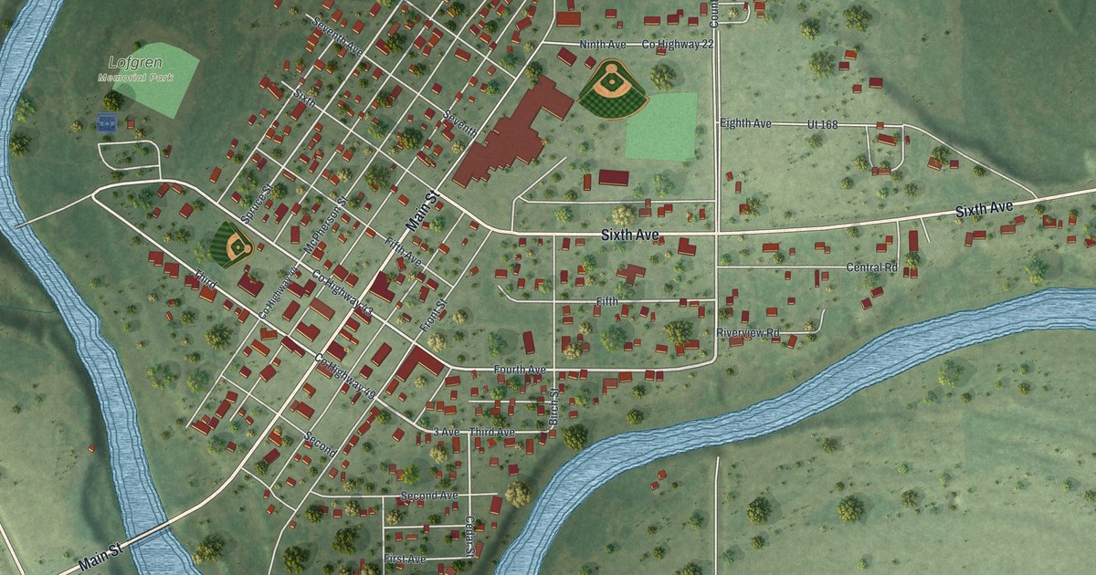Map of Littlefork, Minnesota in 2026