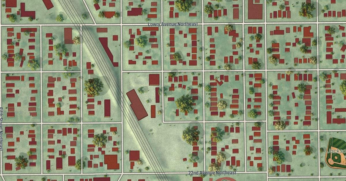 Map of Holland, Hennepin County, Minnesota in 2026