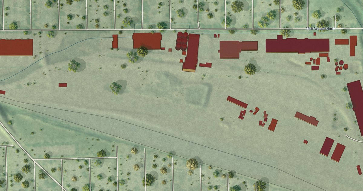 Map of Humboldt Industrial Area, Minnesota in 2026