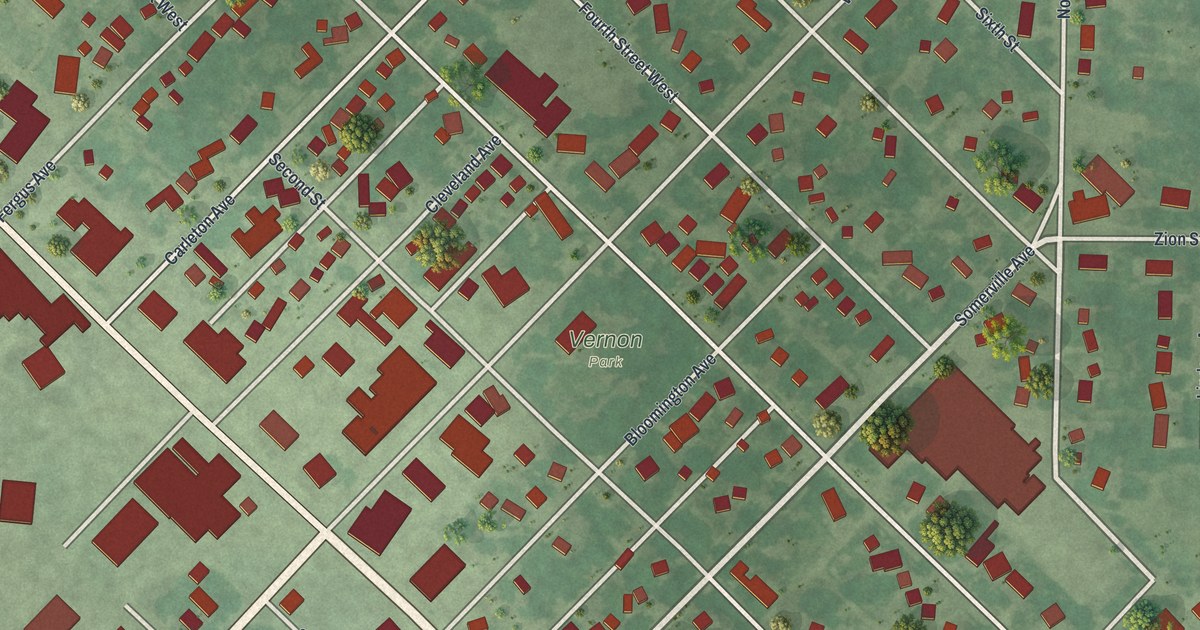 Map of Morgan, Minnesota in 2026