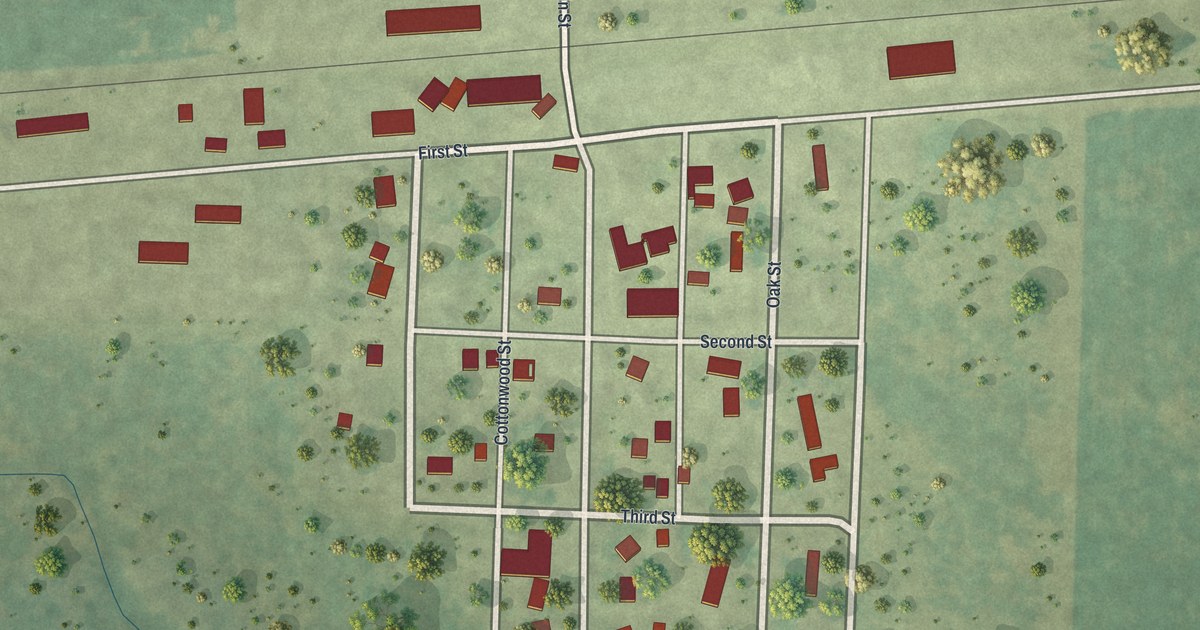 Map of Revere, Minnesota in 2026