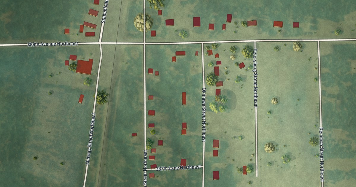 Map of Stanchfield, Minnesota in 2026
