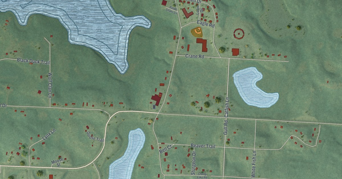 Map of White Earth, Minnesota in 2026