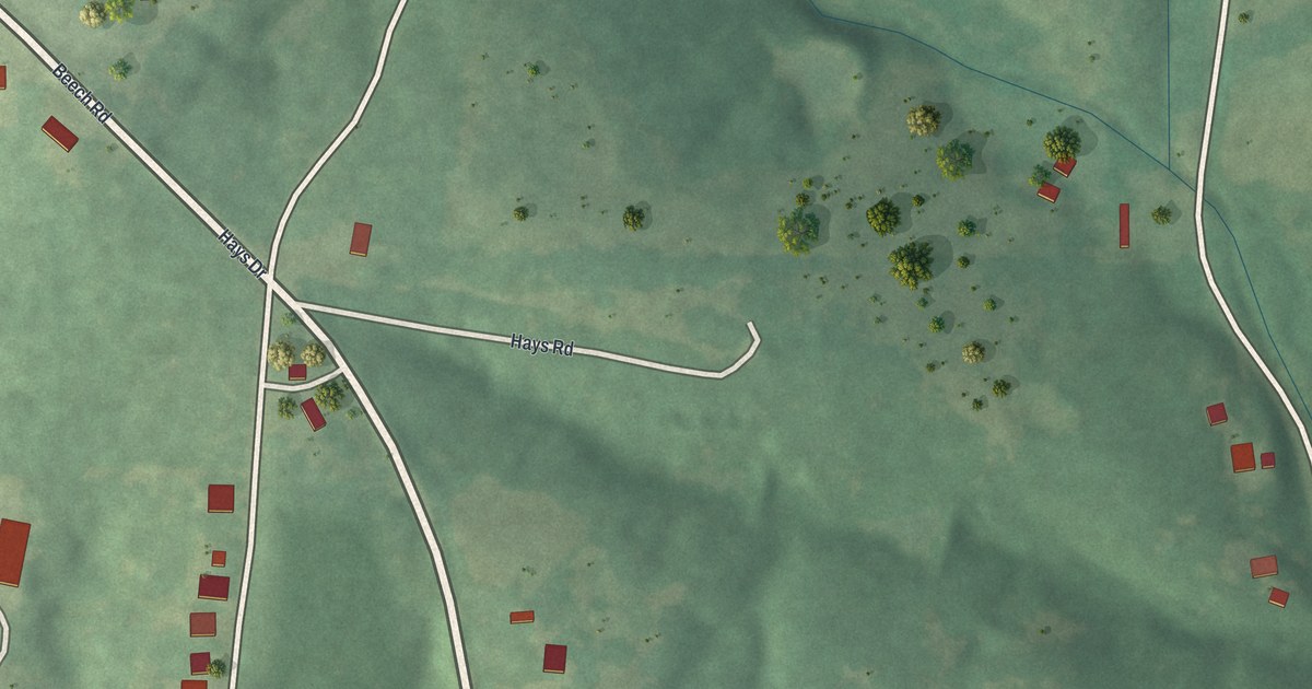 Map of Aurora Springs, Missouri in 2026