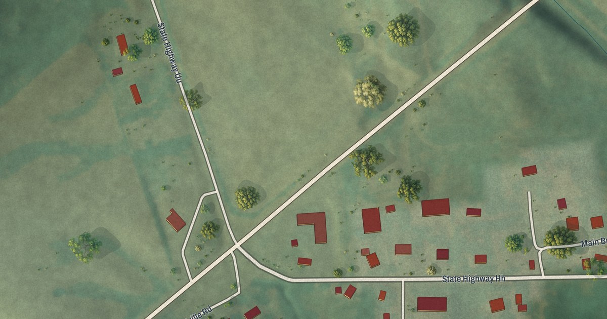 Map of Burfordville, Missouri in 2026