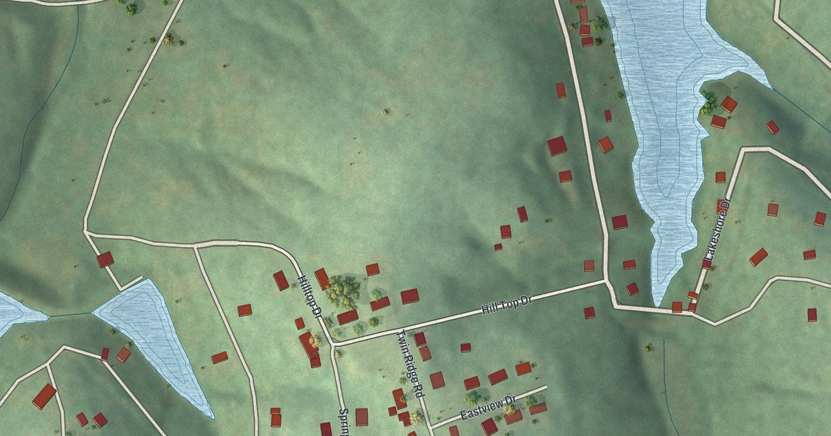 Map of Cedar Hill Lakes, Missouri in 2026