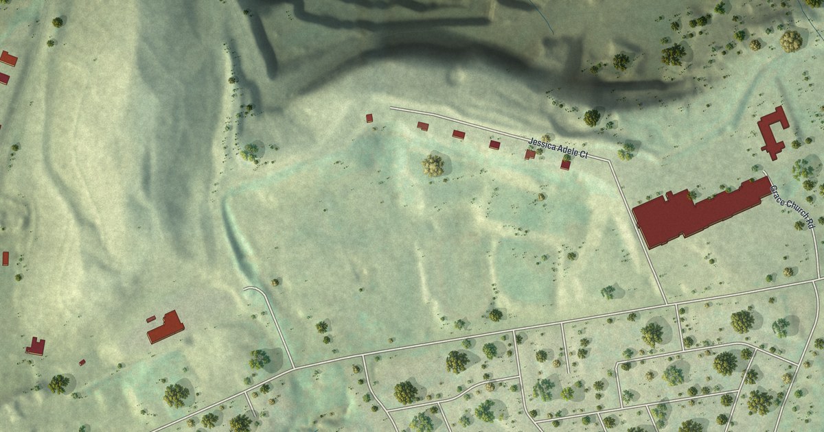 Map of Champ, Missouri in 2026
