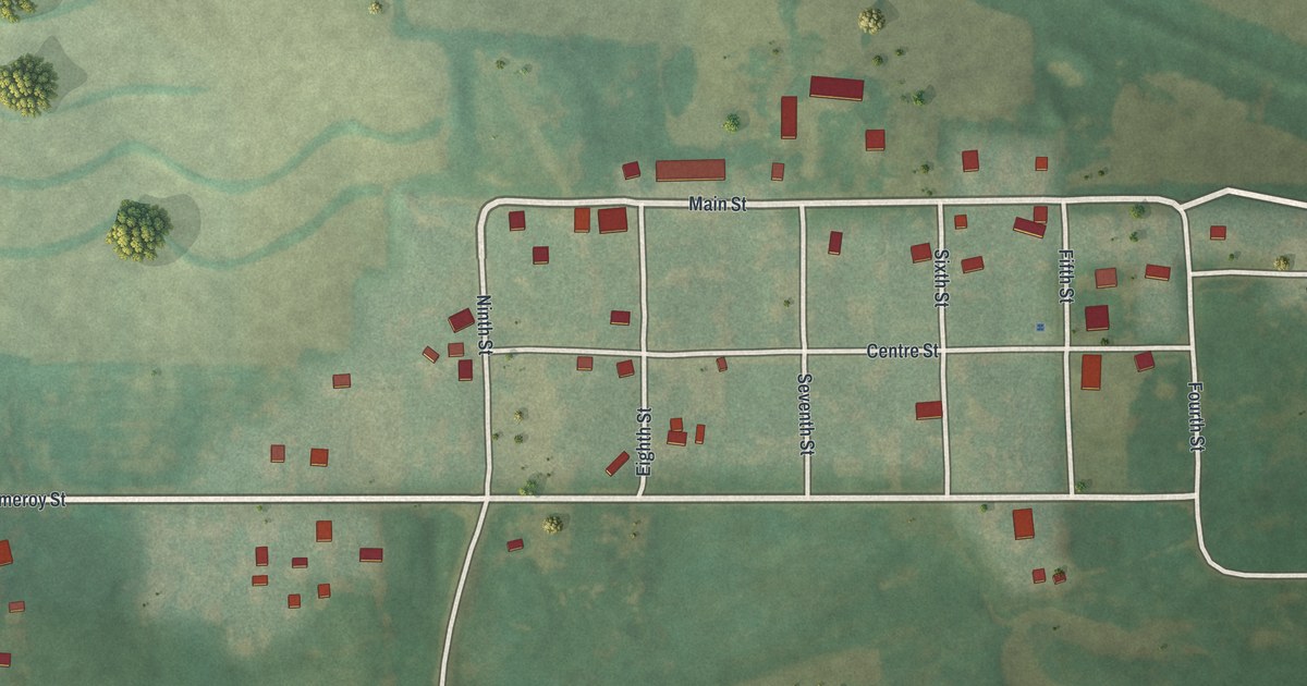 Map of Darlington, Missouri in 2026